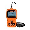 Outil de balayage diagnostique automatique de lecteur de code de véhicule de voiture d'OBD MATE OBDII OM123 pour 2000 ou plus tard Véhicule de protocole d'OBD2 des USA, européen et asiatique (orange)