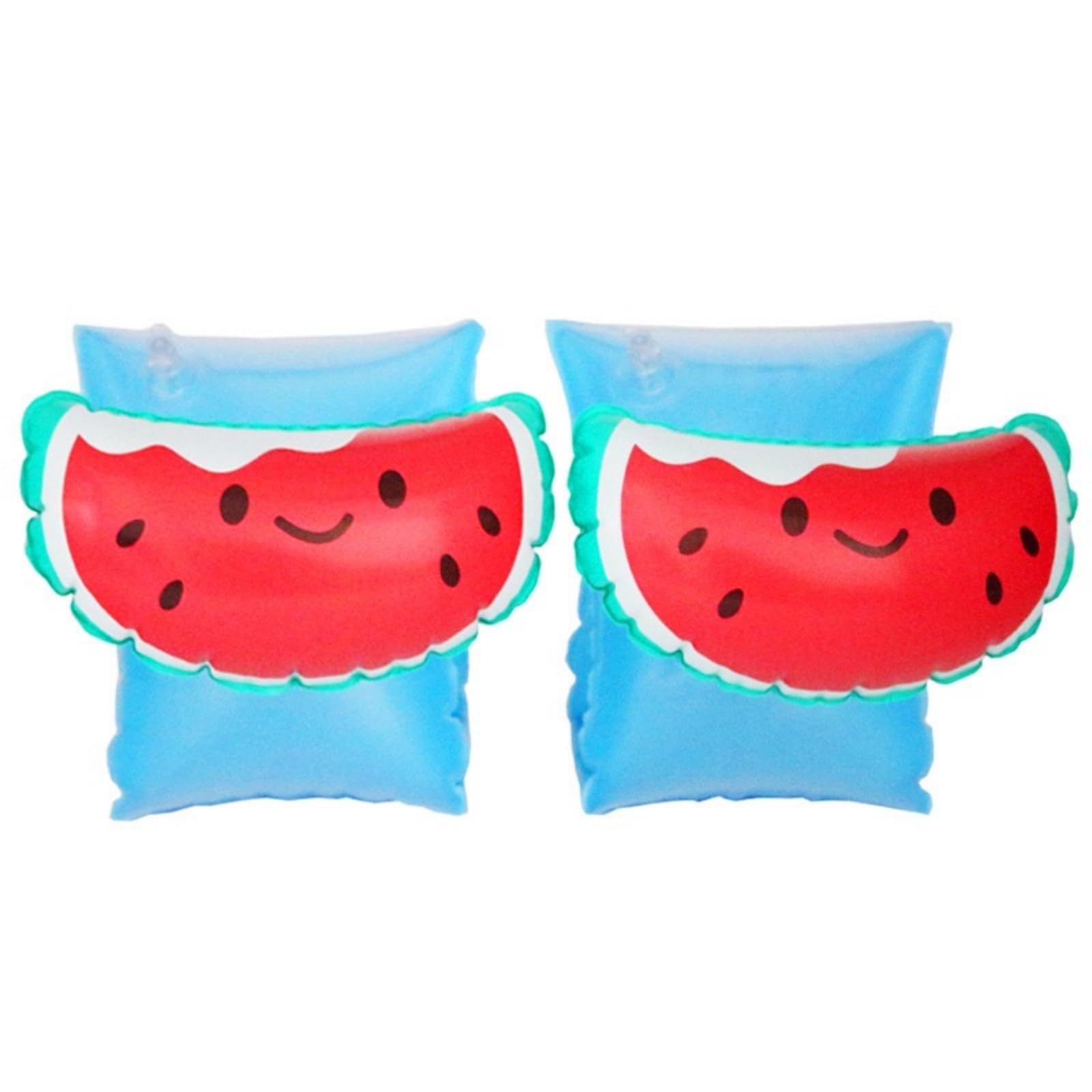 Photo 1 of 2 Pack Arm Floaties for Kids - Cute Cartoon Inflatable Pool Arm Floaties Swim Rings, PVC Arm Bands Floater Sleeves for Toddlers Children 3-5-6-12 Years (Watermelon) (Watermelon)