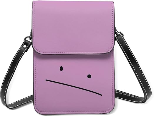 Amazon メタモン ポケモン ショルダーバッグ スマホポーチ 携帯電話ホルスター ワンショルダーバッグ ポシェット ミニポーチ 斜めがけ 防水 軽量 アニメ キャラクター レザー レディース メンズ ショルダーバッグ