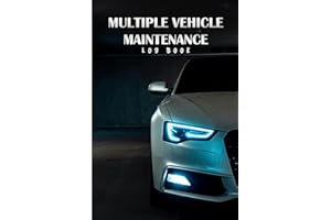 Multiple Vehicle Maintenance Log Book: Capacity for 5 Individual Vehicles Records