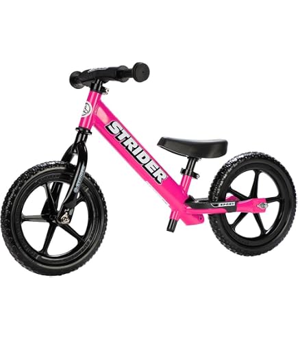Amazon.com: Strider 12” Sport Bike, Red - No Pedal Balance Bicycle