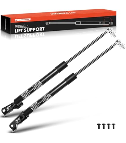 thumbnail image 2 of Rear Tailgate Gas Struts For Subaru B9 Tribeca 2005-2014 – 2-Pack Lift Supports, 634mm Extended Length 2 of 9