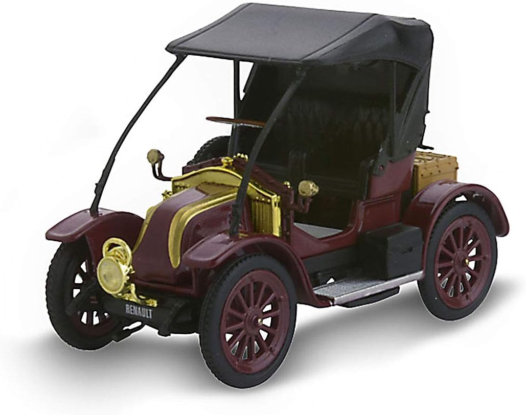 Renault Norev Type AX 1908 Red with Black Hood 1:43 Scale