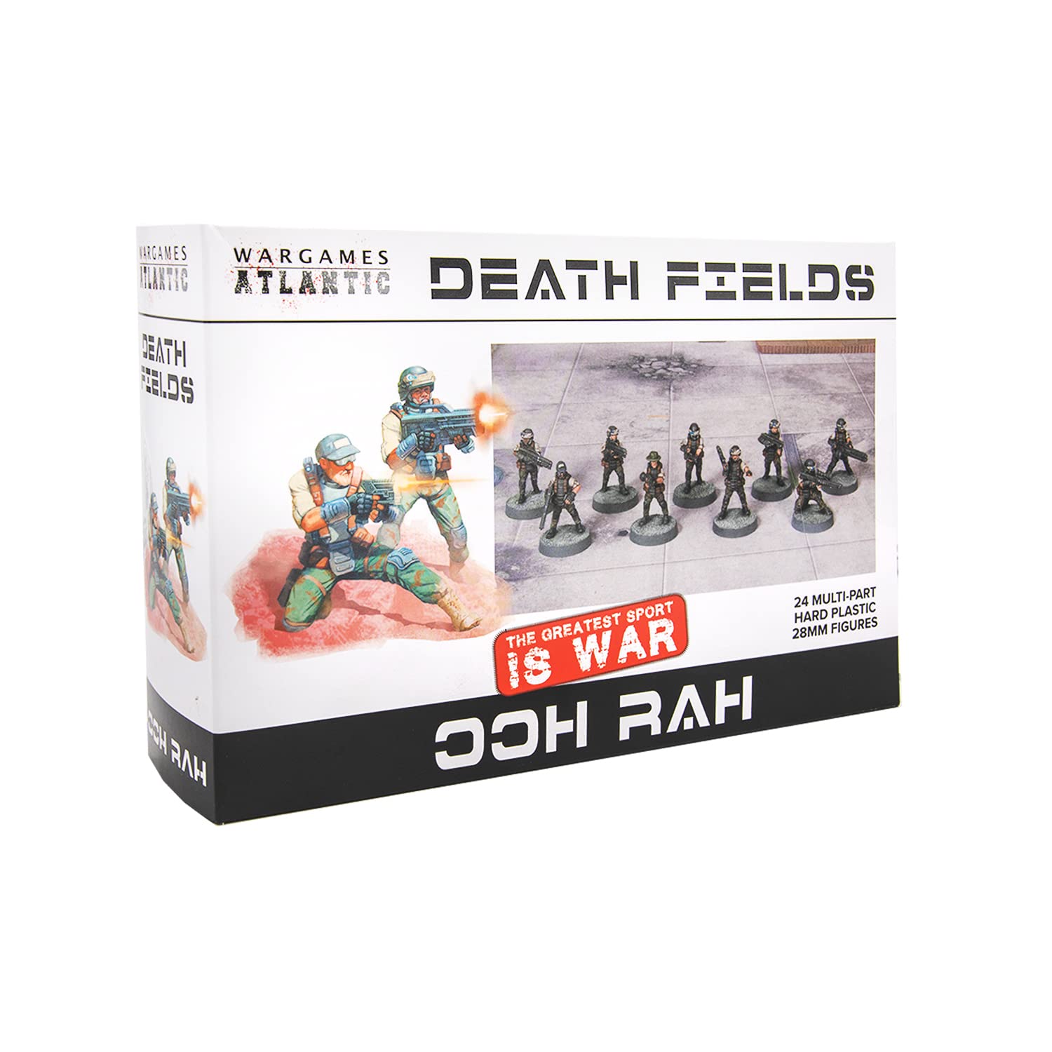 Wargames Atlantic Death Fields: Ooh Rah(24 Multi Part Hard Plastic 28mm Figures) Made in The USA