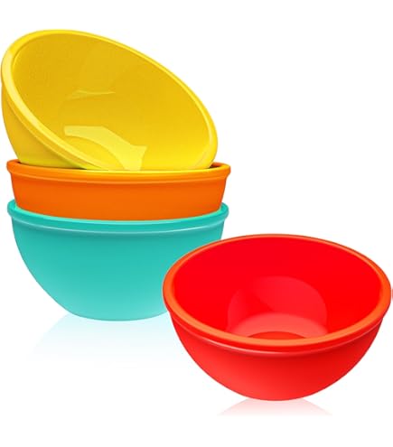 Cuenco De Silicona Para Snacks - Sin Olor, Resistente A Altas Temperaturas, Ligero Y Con Compartimentos, Ideal Para Niños Y Llevar Fuera