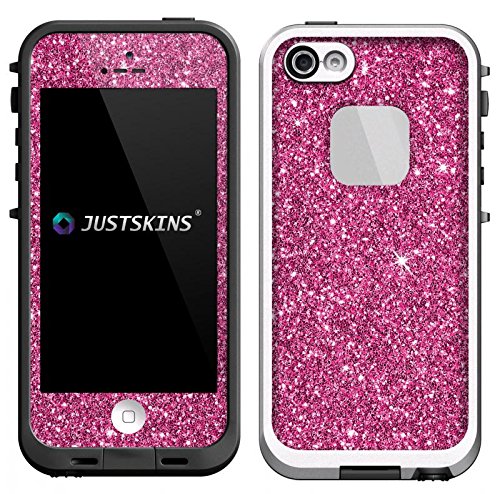 Shimmery Pink Static Skin Decal for Lifeproof iPhone 5/5S Case (Case not included)