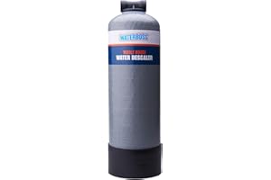 WATER BOSS WaterBoss Whole House Salt Free Descaler System - Works with City & Well Water Filters - 6yr, 600,000 Gl - Water Softener Alternative for Home - WB-WH-DSCLR