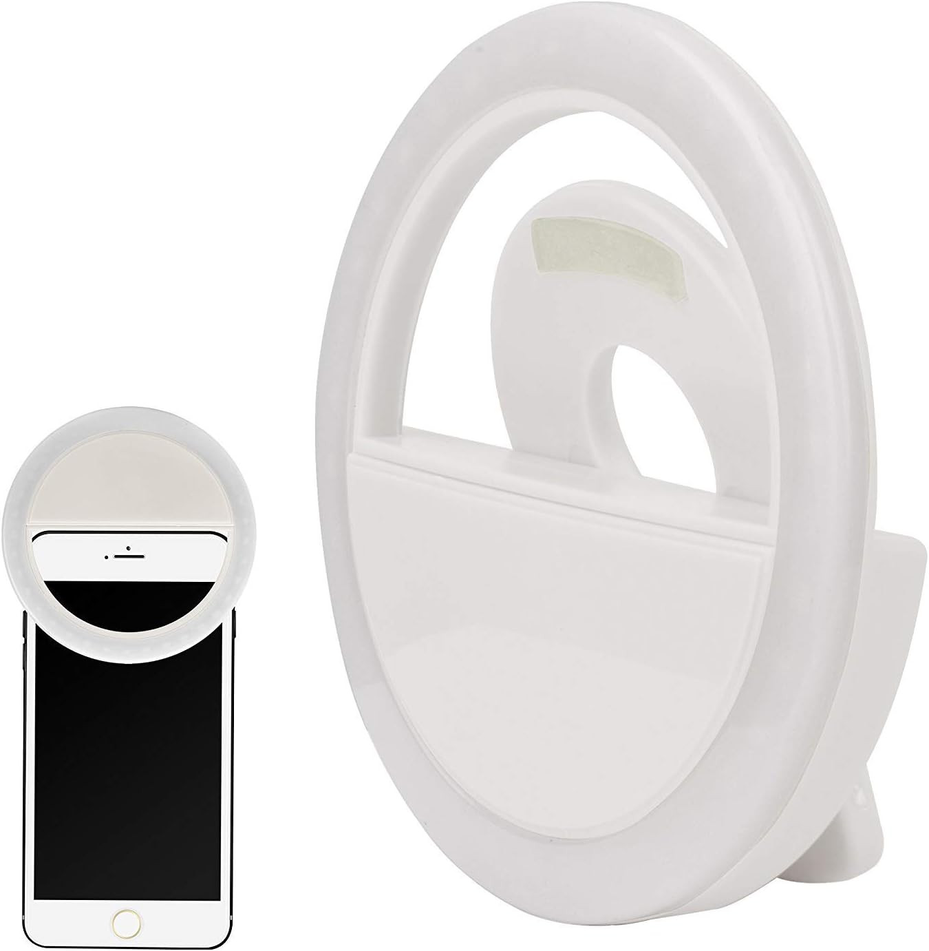 GVM Anneau Téléphone LED 3 Niveaux de luminosité réglable Veilleuse LED