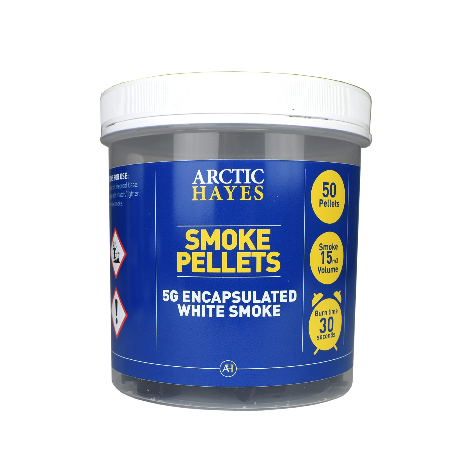Arctic Hayes PH530 Encapsulated White Smoke Pellets - 50 Pieces x 5g each