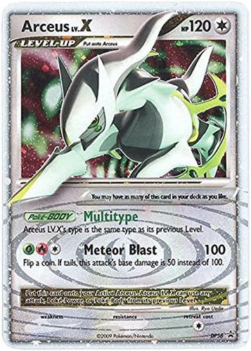 1 X Pokemon Platinum Arceus Lv X Dp56 Promo Card