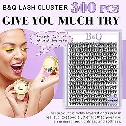 Lash Clusters 3D Effect Individual Lashes 300Pcs