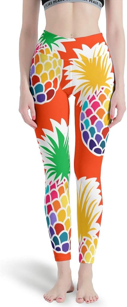 pineapple workout pants