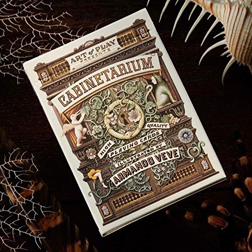 Cabinetarium Luxury Playing Cards - 55 original illustrations by award-winning Armando Veve.