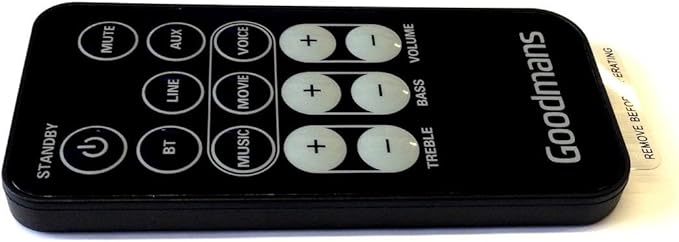 goodmans 20w 2.0 bluetooth soundbar