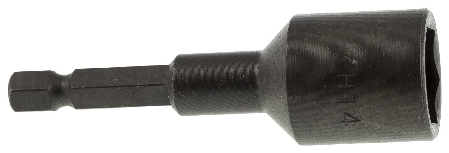 Hitachi 996180 1/4-Inch Hex Drive to 9/16-Inch M14 Non-Magnetic Hex Socket, Black Oxide