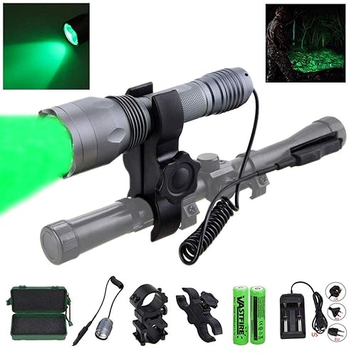 350 yard CREE LED Green Flashlight
