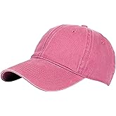 Glamorstar Classic Unisex Baseball Cap Adjustable Washed Dyed Cotton Ball Hat