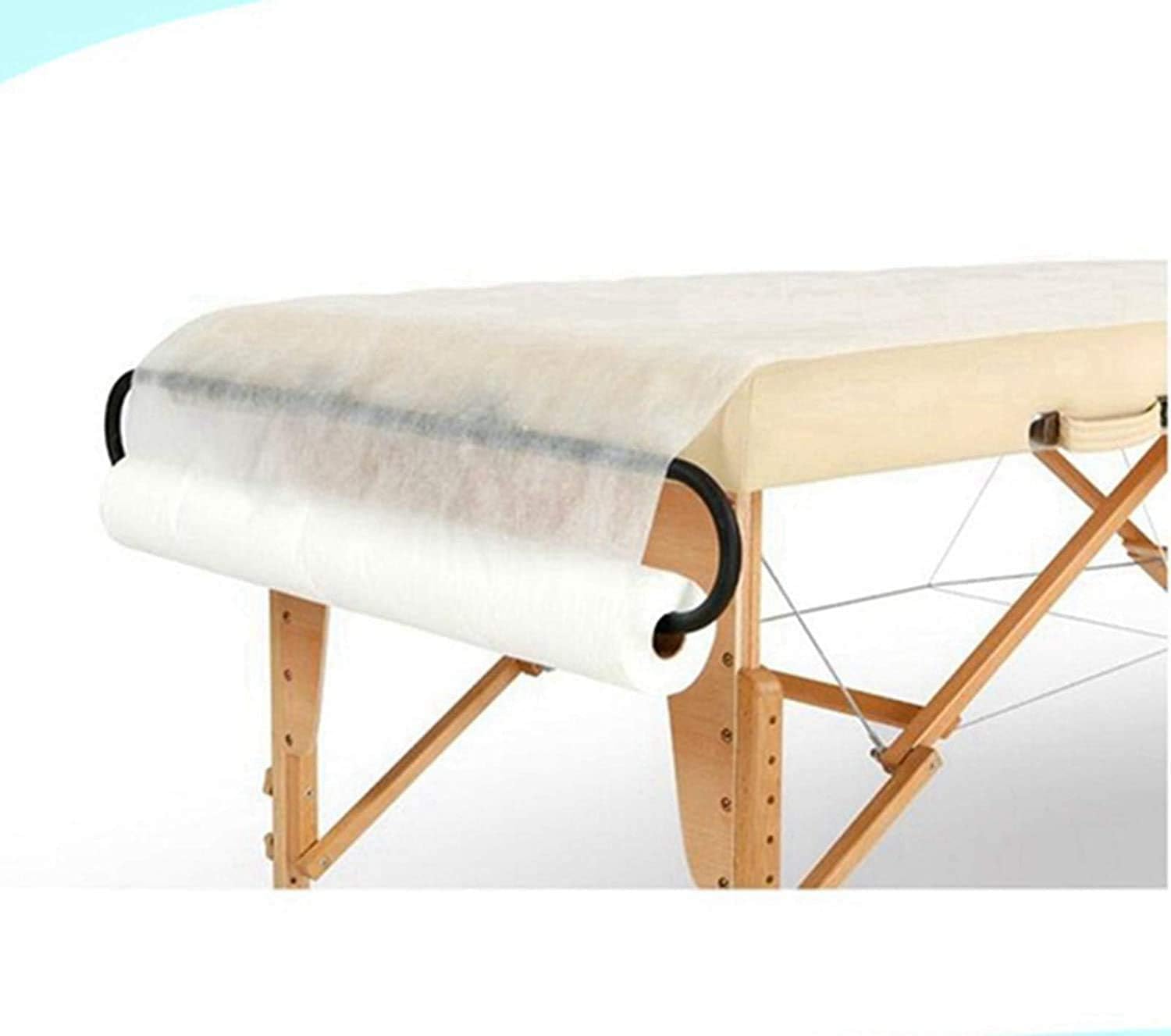 Topbarber Disposable Non-Woven Sheet Salon Beauty Facial Bed Cover Roll for Waxing, Body Care (31" Wide X 354 Feet Long): Home & Kitchen