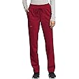 Cherokee Scrub Pants for Women Mid Rise Tapered Leg Drawstring Bottom WW105