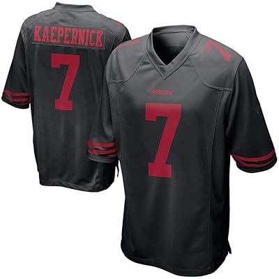 colin kaepernick jersey black and red