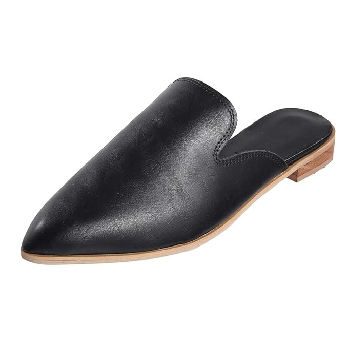 Dener Women Ladies Leather Slingback Sexy Sandals Slip On