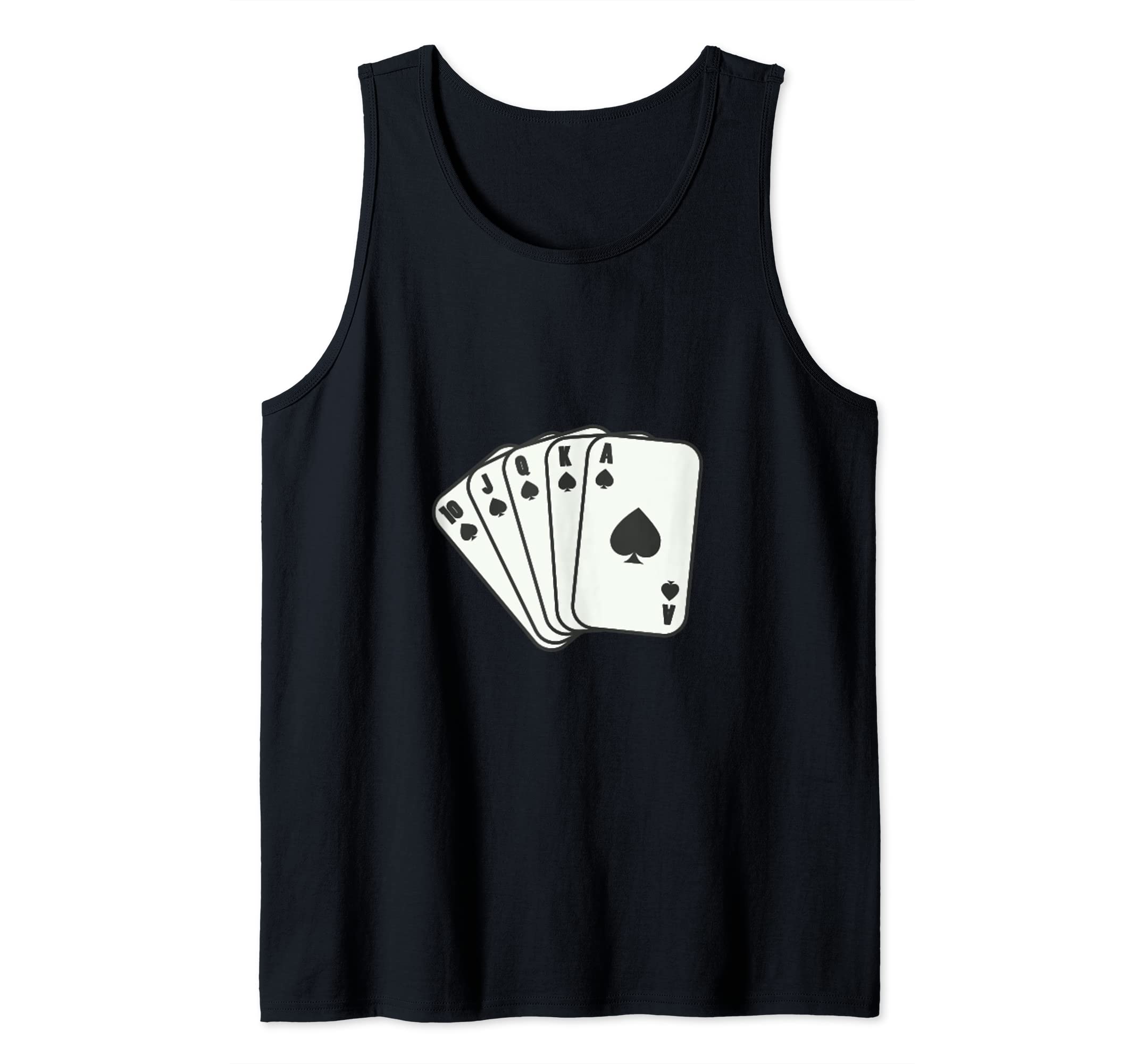 Royal Flush: Card Game Poker Player : Tank Top