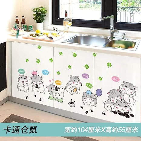 Pegatinas, gabinetes de cocina, adhesivos, papel tapiz, autoadhesivos