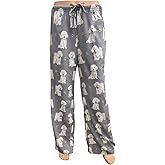 Bichon Frise Unisex Lightweight Cotton Blend Pajama Bottoms – Super Soft and Comfortable – Perfect for Bichon Frise Gifts