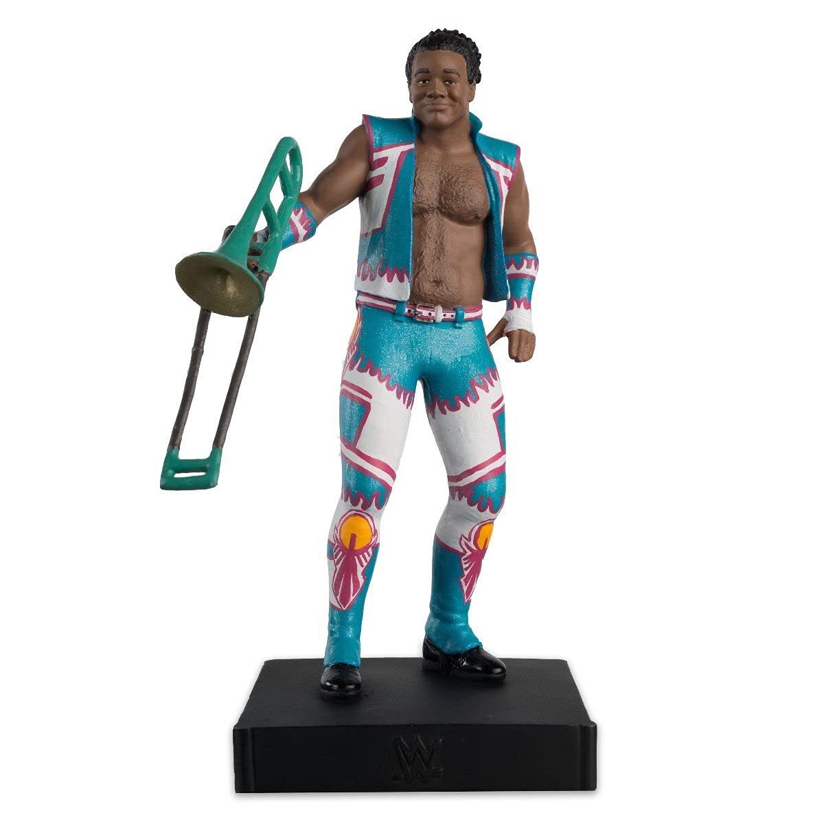 WWE Championship - WWE Xavier Woods Magazine & Statue - WWE Championship Figurine Collection by Eaglemoss Collections