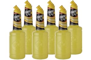 Finest Call Premium Sweet & Sour Drink Mix, 1 Liter Bottle (33.8 Fl Oz), Pack of 6