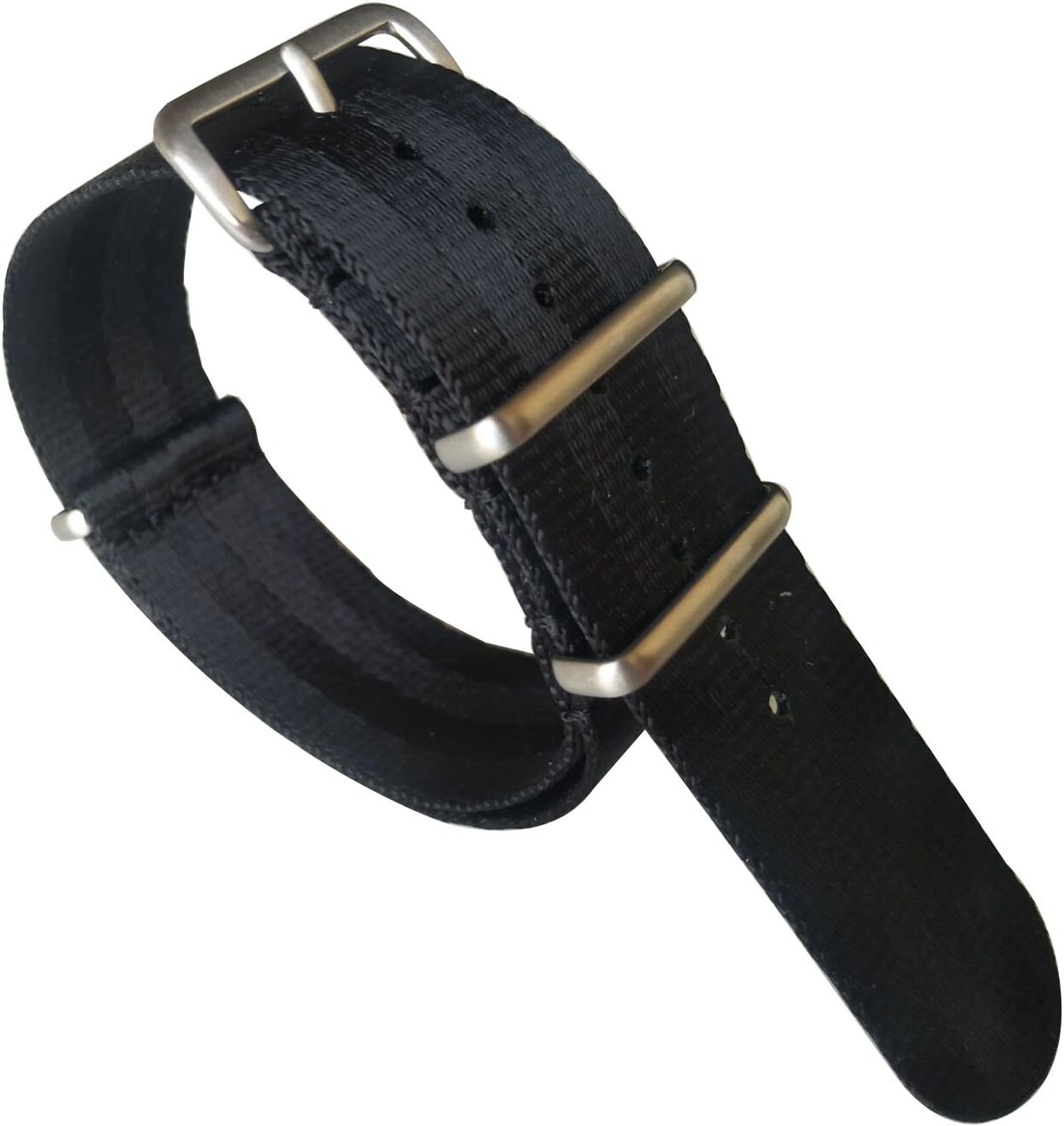 Heavy Duty Military Style Replacement Seatbelt Nato Watch Band,Seat Belt Weaved Nylon Premium Quality NATO Straps