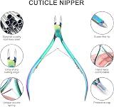ACWOO 4-in-1 Cuticle Nippers Pusher Nail Remover Set Stainless Steel view 3