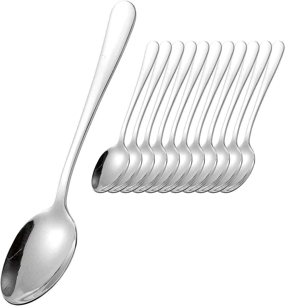 Esmeyer 156-120 12-teiliges Kaffeelöffel-Set Modell "Sylvia", 18/0 Edelstahl, poliert - der günstige Topseller seit 25 Jahren!