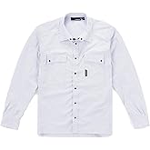 TRUEWERK Men's Long Sleeve Cloud Work Shirt - Button Down, Lightweight, Fast-Drying, Breathable, and SPF Shirts