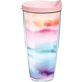 Tervis Yao Cheng Daydreaming Made in USA Double Walled Insulated Tumbler Travel Cup Keeps Drinks Cold & Hot, 24oz, Classic