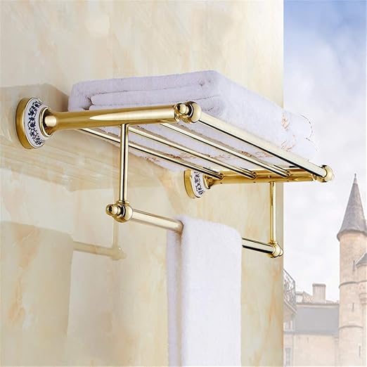 VHVCX Antike Antike Blaue Und Weiße Porzellan-Gold Überzogenes Handtuch