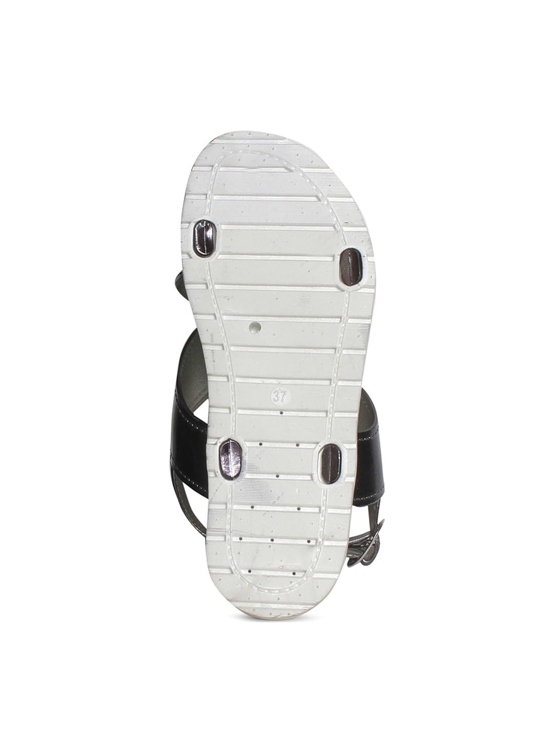 meriggiare women black synthetic flats