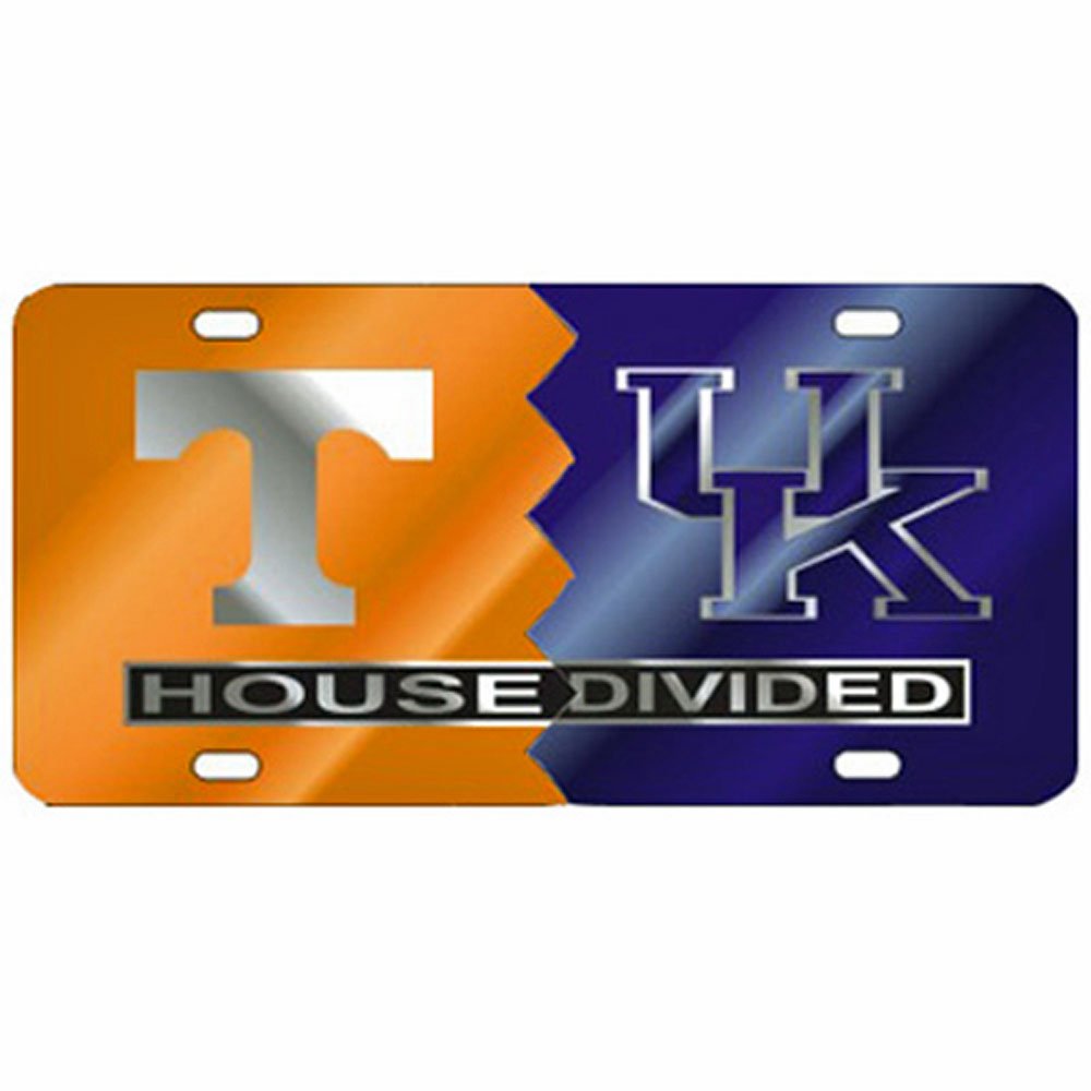 Tennessee Kentucky House Divided Laser Cut License Plate