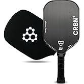 CRBN Pickleball - CRBN1 and CRBN2 Paddle - Carbon Fiber Pickleball Paddle with Honeycomb Poly Core - Perfect Balance of Power & Control