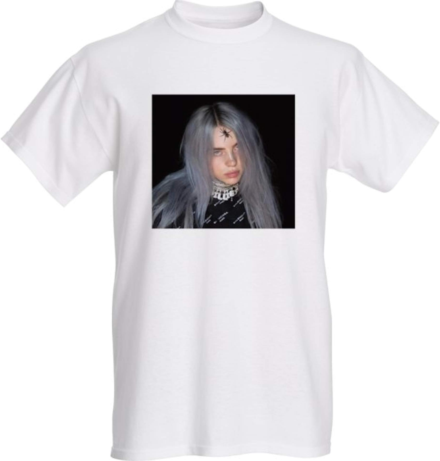 Billie Eilish T-Shirt- Size Large White