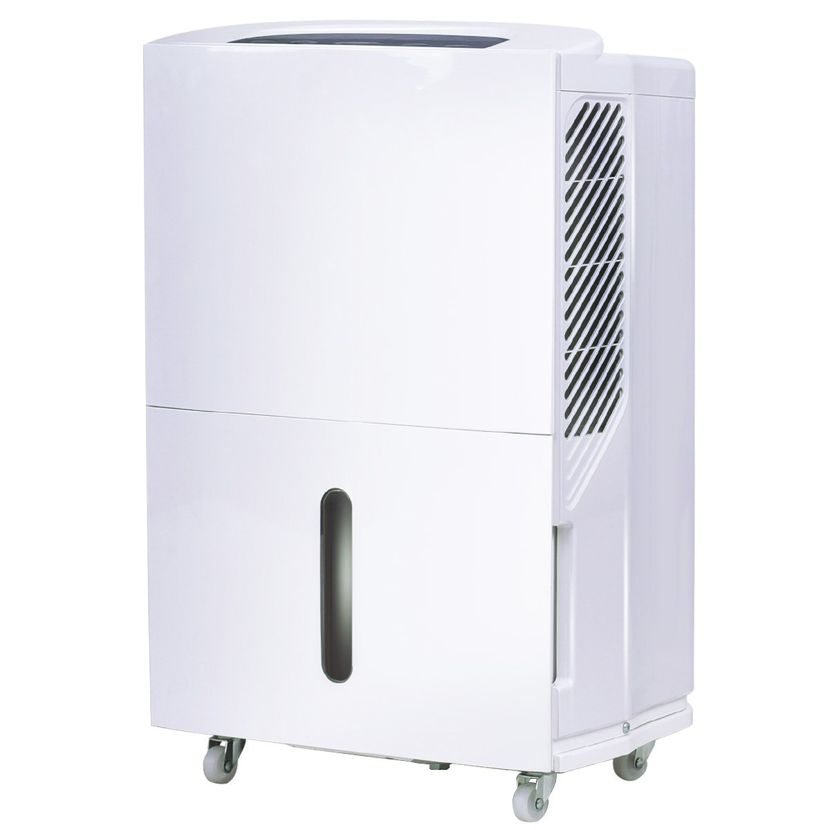 COSTWAY Portable Energy Star Dehumidifier for Basement or Large Room Electric Dehumidifier Machine Safe Humidity Control Timer w/Washable Air Filter (30-Pint)