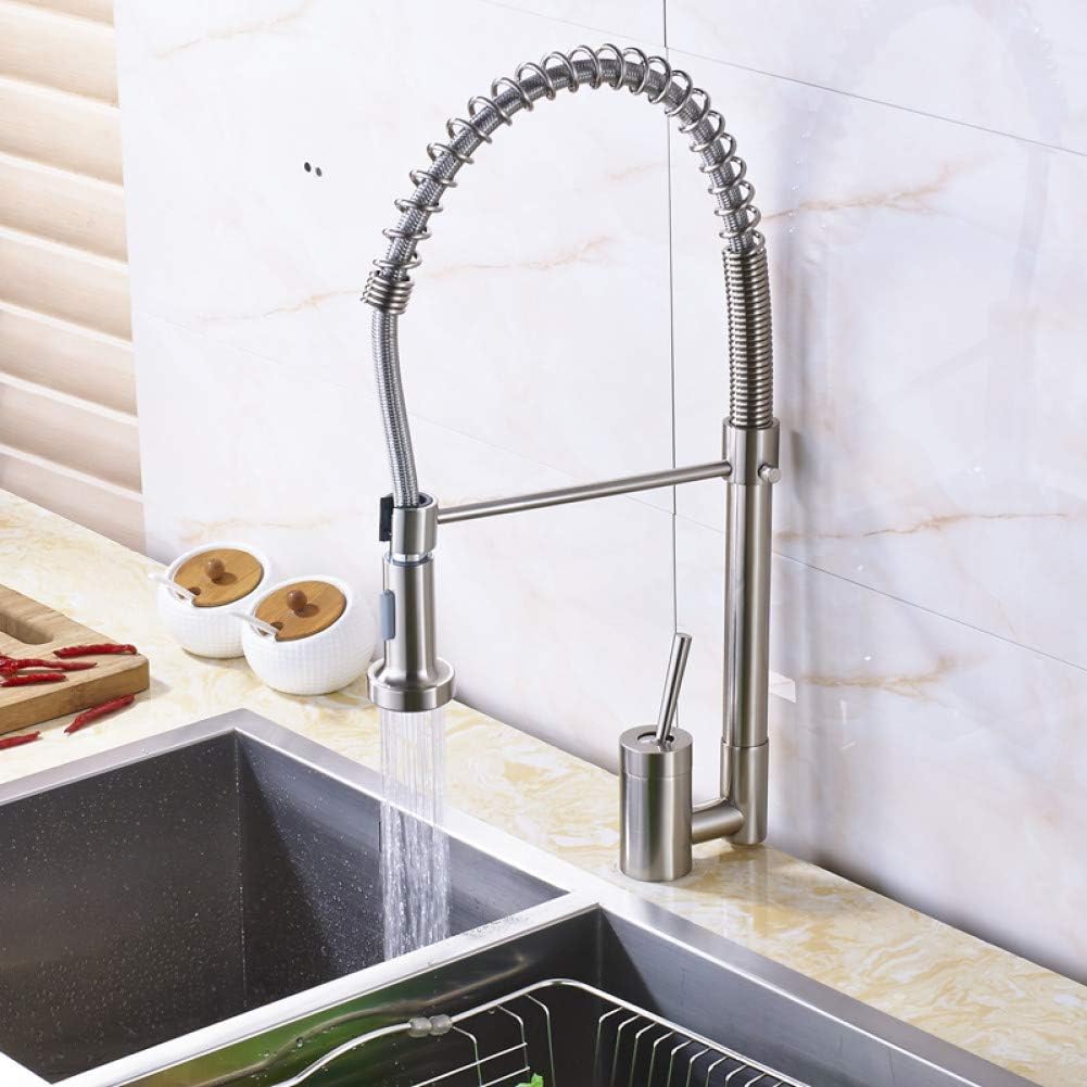 Níquel cepillado Cuarto de baño Grifo de la cocina Grifo de cubierta