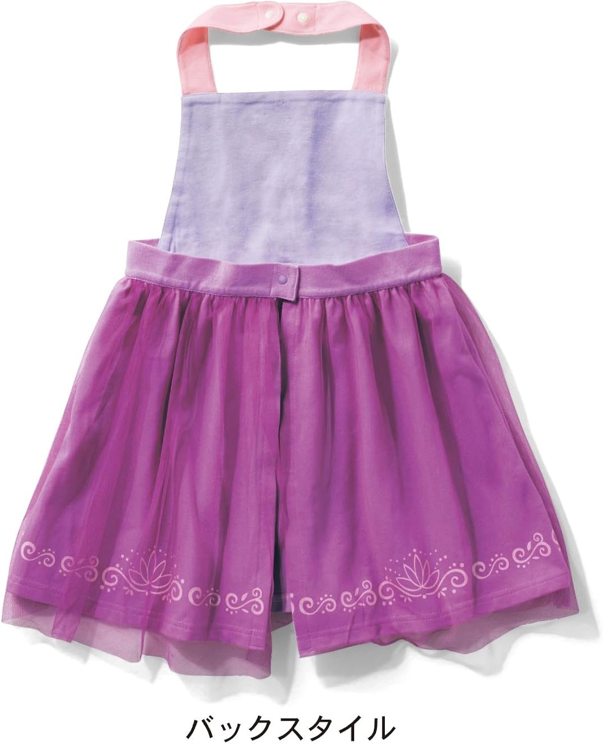 Amazon Co Jp ベルメゾン ディズニー エプロンドレス プリンセス エプロン キッズ ラプンツェル サイズ １３０ １４０ 服 ファッション小物