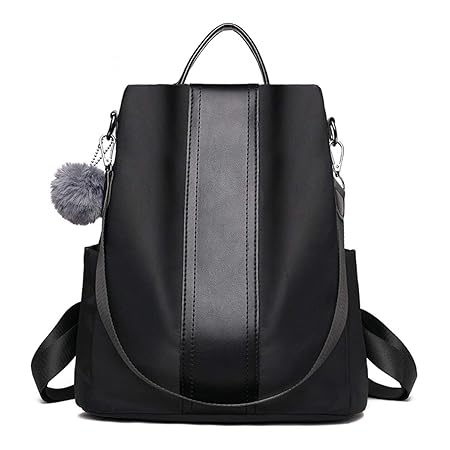 Rucksack Damen, Rucksackhandtaschen Mode Nylon Schultertasche Anti-Diebstahl Wasserdichte Schulranzen Backpack Daypacks Schul