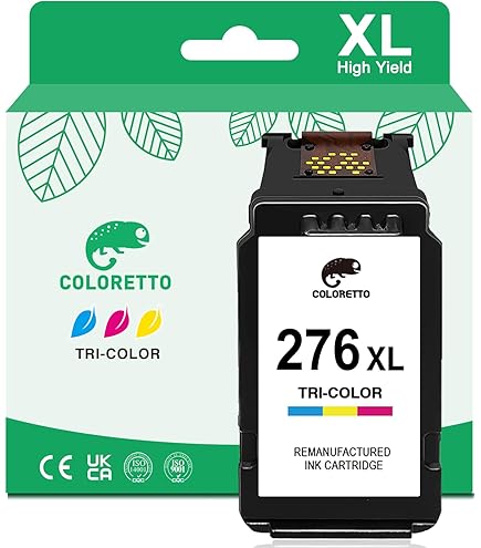 COLORETTO 275XL Black Ink Cartridge for Canon Pixma TS3720