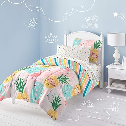 Amazon Com 7 Piece All Seasons Full Cute Pineapple Nature