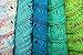 LAGHCAT Mermaid Tail Knit Crochet Blanket for Adult, Oversized Sleeping Blanket, Wave Pattern (Mint Green, 71