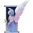 52TOYS Sleep Limited Edition - The Winged Elf Action Figure, 5.9 inches, Display Stand Included, Magnetic Components for Fridge Magnets, Perfect Collectible Art Toy for Women