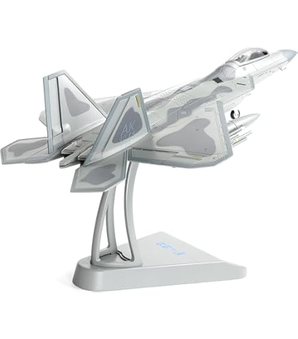 NUOTIE SU-57 1/100 – Modèle Métal Diecast Avion De Chasse Russe Furtif Sukhoi, Camouflage Splinter, Collection Premium Pour Adultes Et Passionnés