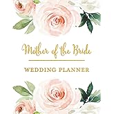 Mother of the Bride Wedding Planner: Wedding Planning Organizer | Wedding Contacts, Budget Worksheets, Expense Tracker, Seating Lists, Wedding Gift ... Watercolor Floral Premium Matte Cover